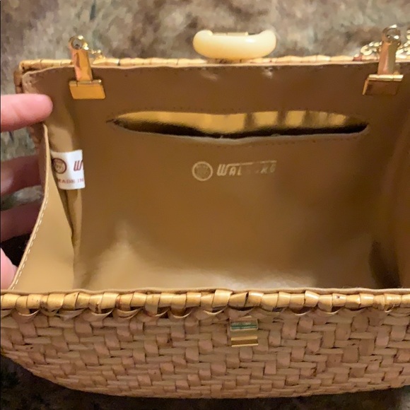 Vintage woven clutch - Picture 2 of 4